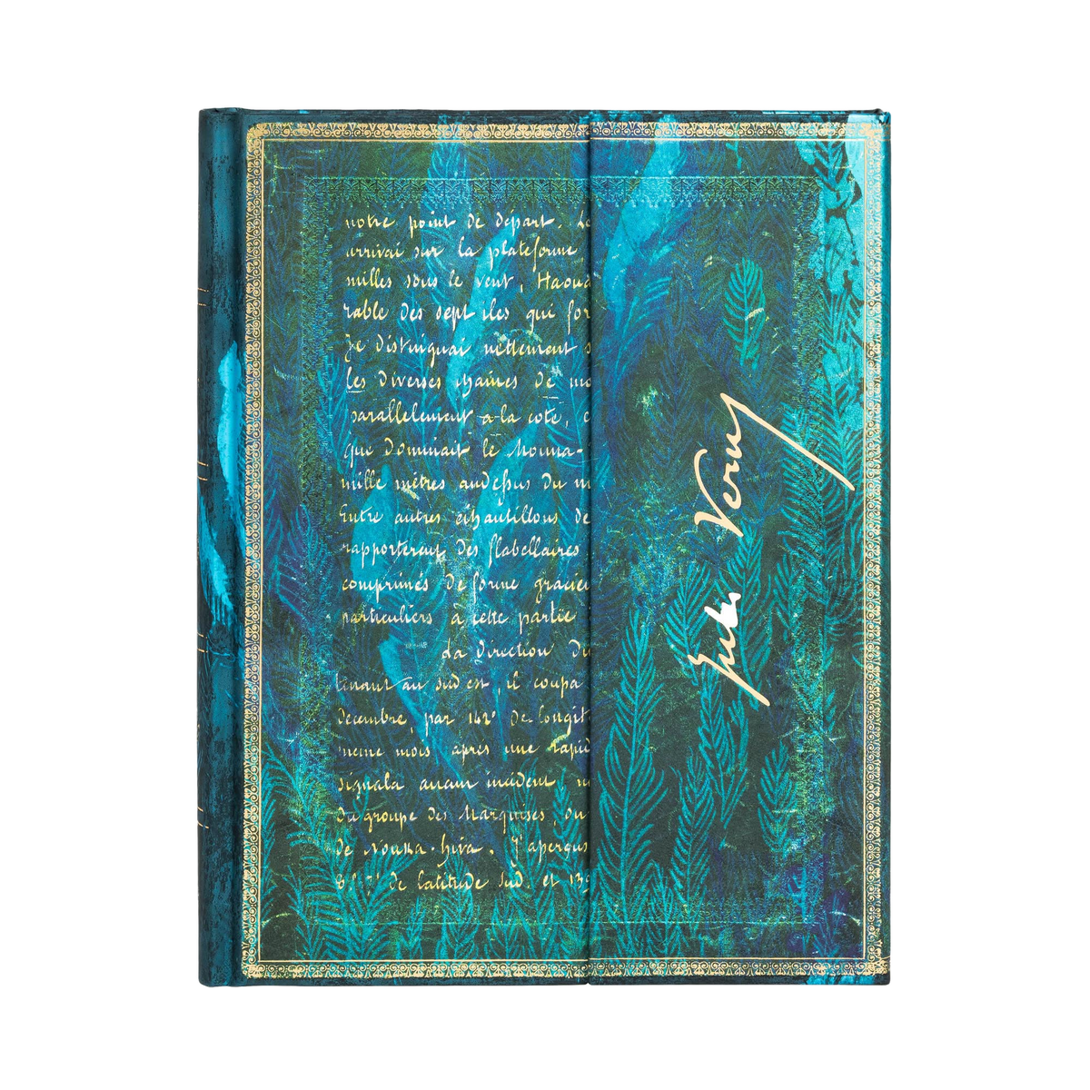 Paperblanks Verne, Twenty Thousand Leagues Ultra Hardback Journal – Lined, 144 Pages – front cover