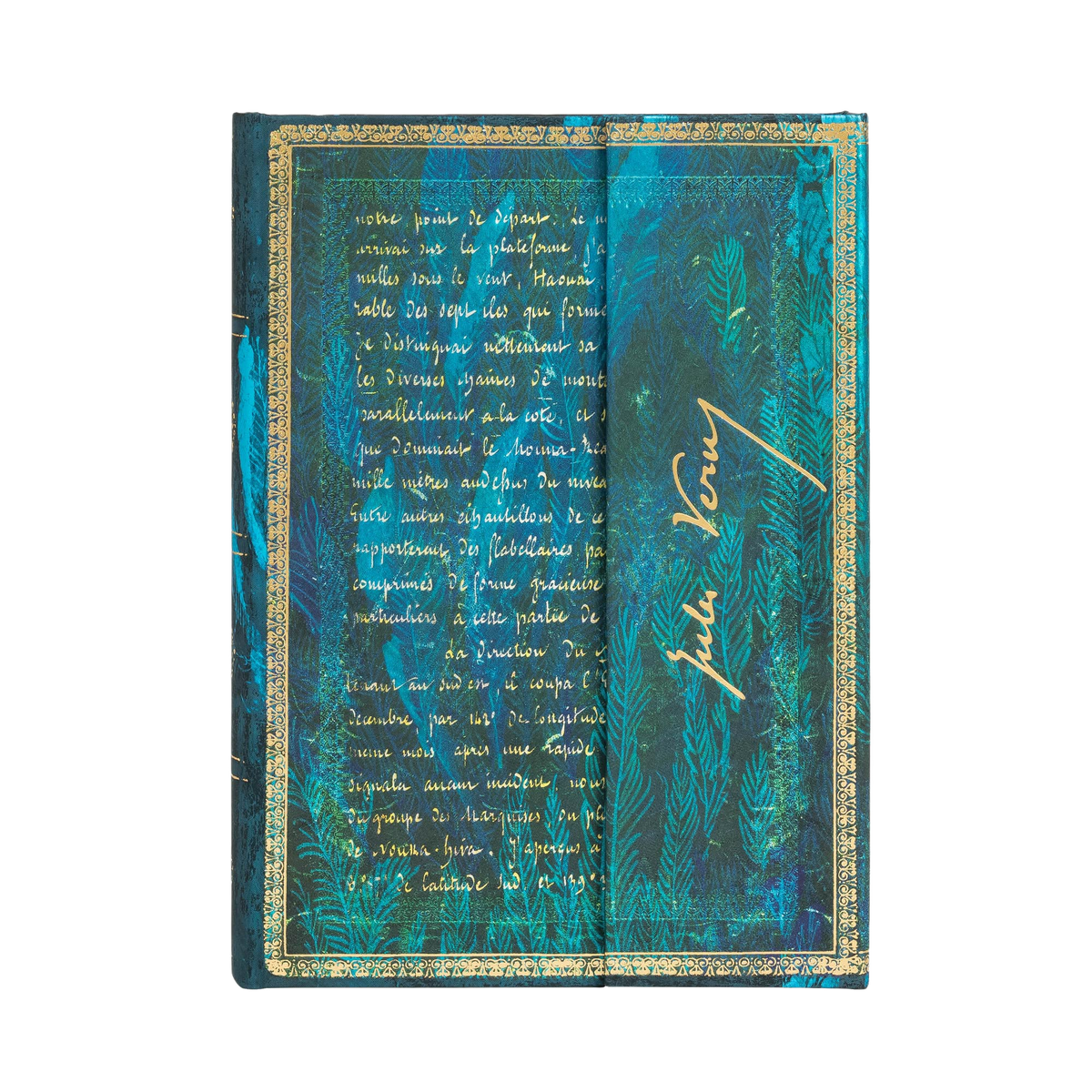 Paperblanks Verne, Twenty Thousand Leagues Midi Hardback Journal – Lined, 144 Pages – front cover
