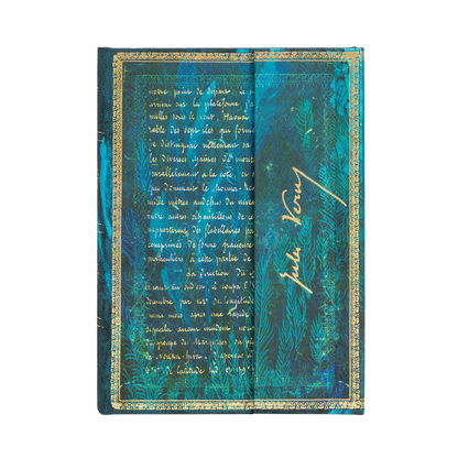 Paperblanks Verne, Twenty Thousand Leagues Midi Hardback Journal – Lined, 144 Pages – front cover