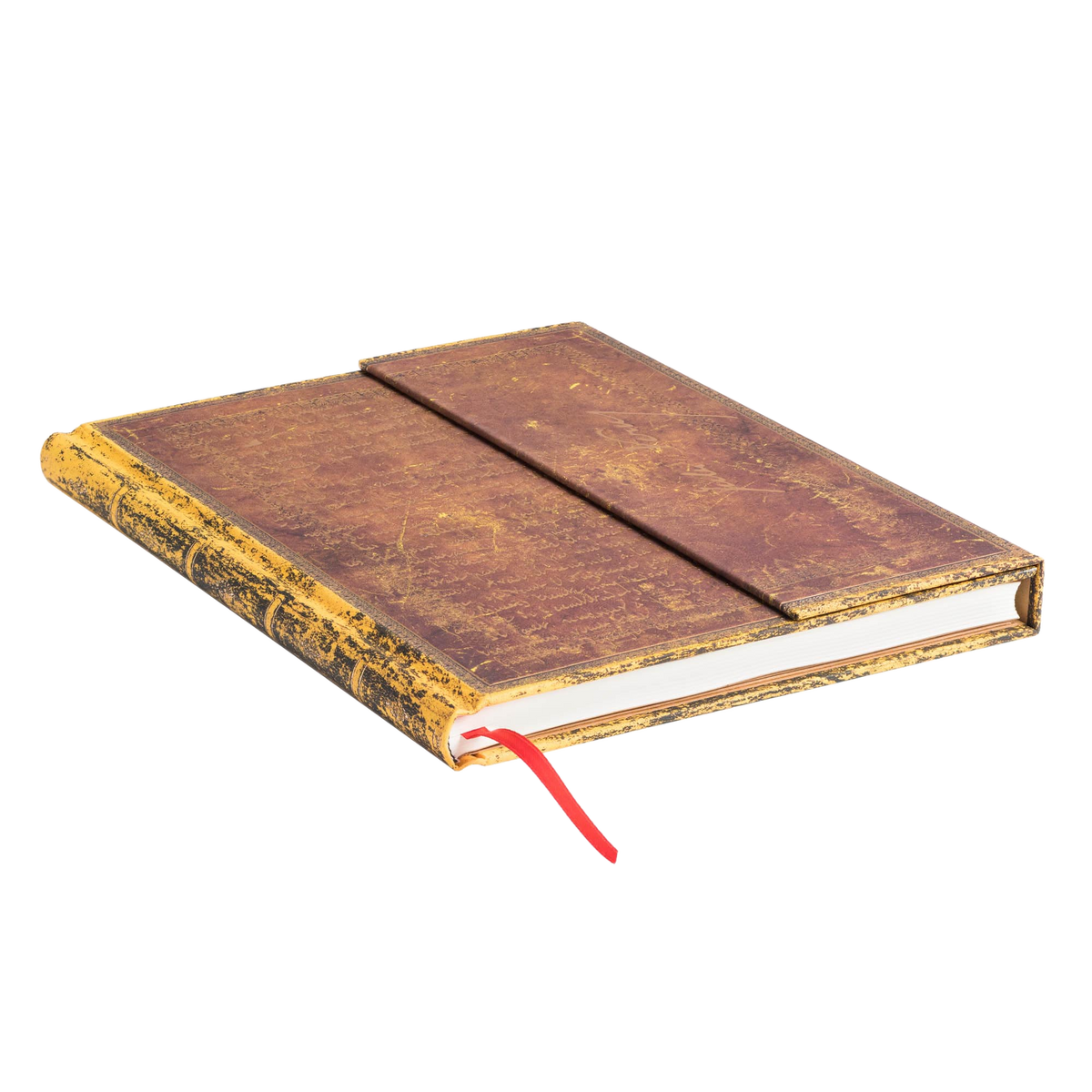 Paperblanks Verne, Around the World Ultra Hardback Journal – Lined, 144 Pages – page edge