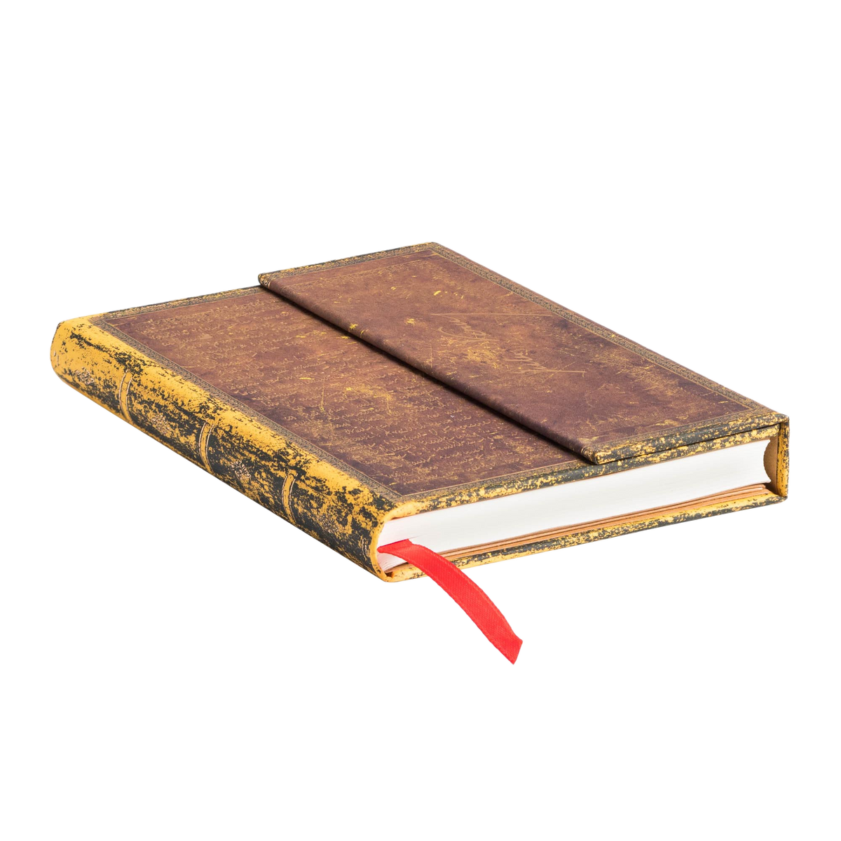 Paperblanks Verne, Around the World Mini Hardback Journal – Lined, 176 Pages – page edge