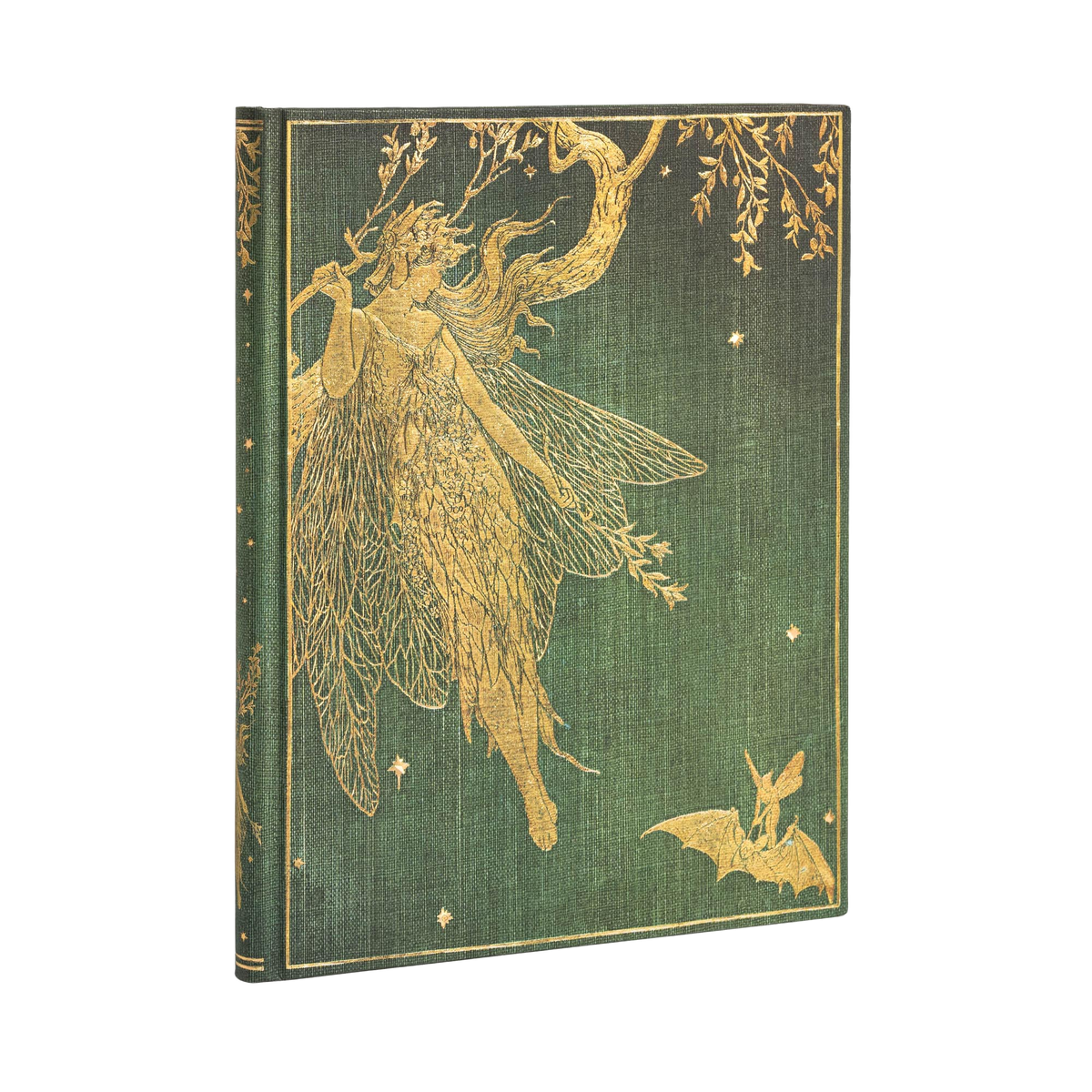 Paperblanks Olive Fairy Ultra Hardback Journal – Lined, 144 Pages – angled view