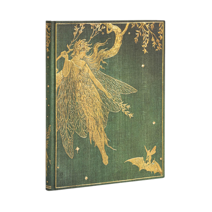 Paperblanks Olive Fairy Ultra Hardback Journal – Lined, 144 Pages – angled view