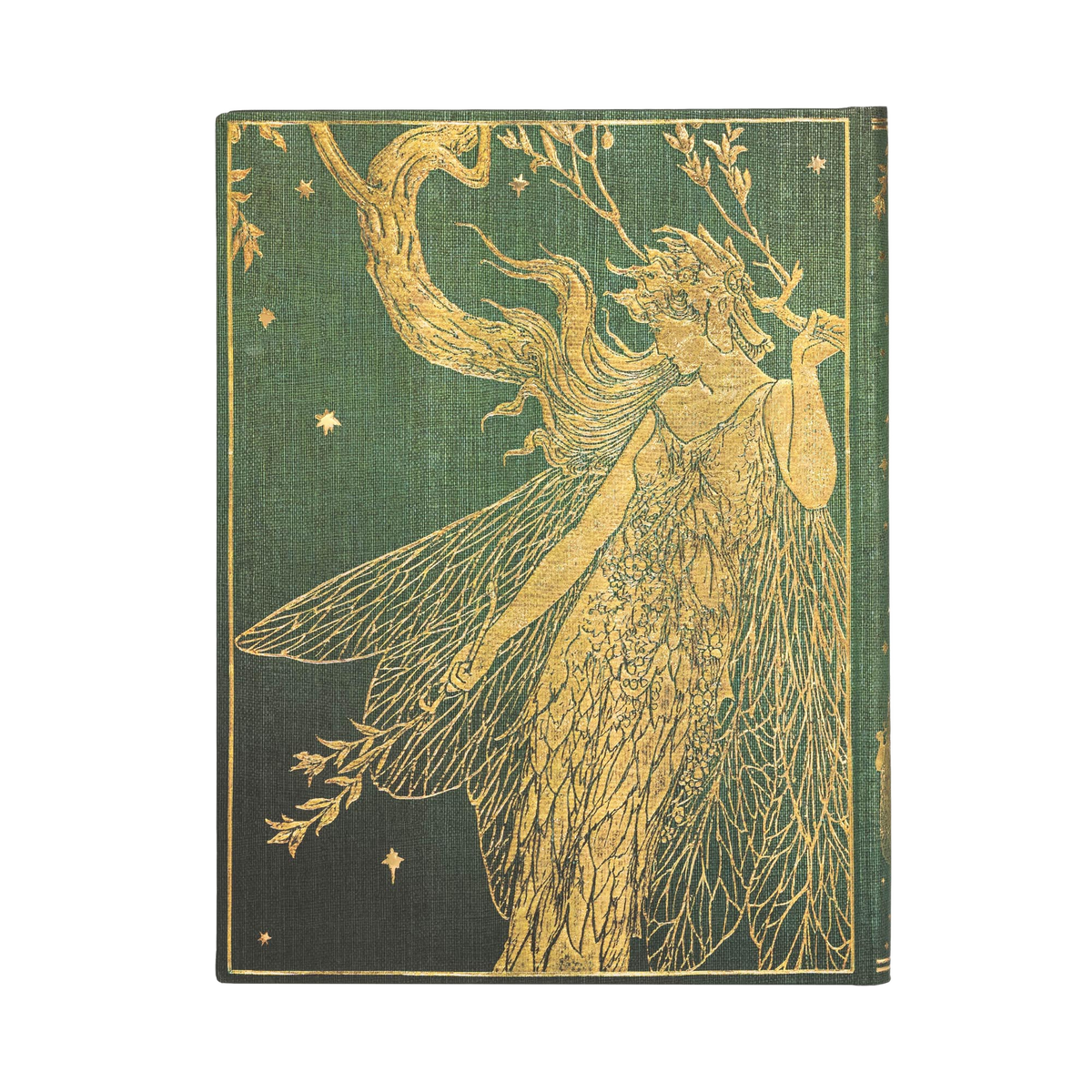 Paperblanks Olive Fairy Ultra Hardback Journal – Lined, 144 Pages – back cover