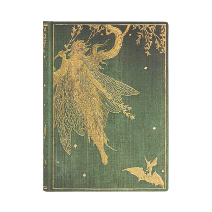 Paperblanks Olive Fairy Midi Hardback Journal – Lined, 144 Pages – front cover