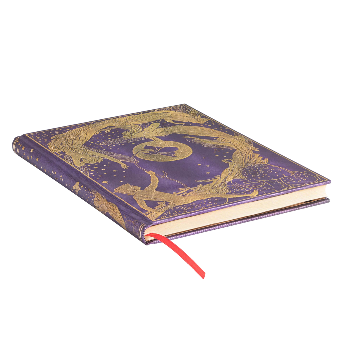 Paperblanks Violet Fairy Ultra Hardback Journal – Lined, 144 Pages – page edge