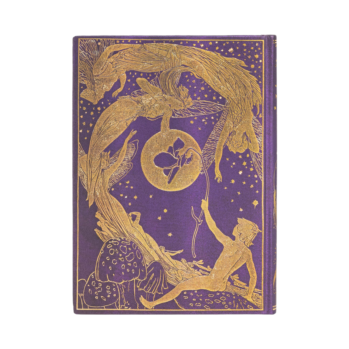 Paperblanks Violet Fairy Midi Hardback Journal – Lined, 144 Pages – back cover