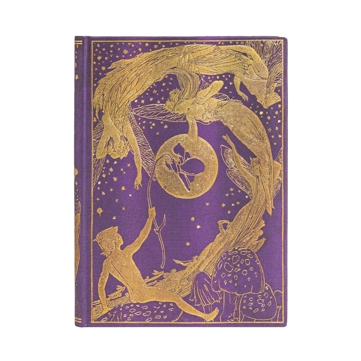 Paperblanks Violet Fairy Midi Hardback Journal – Lined, 144 Pages – front cover