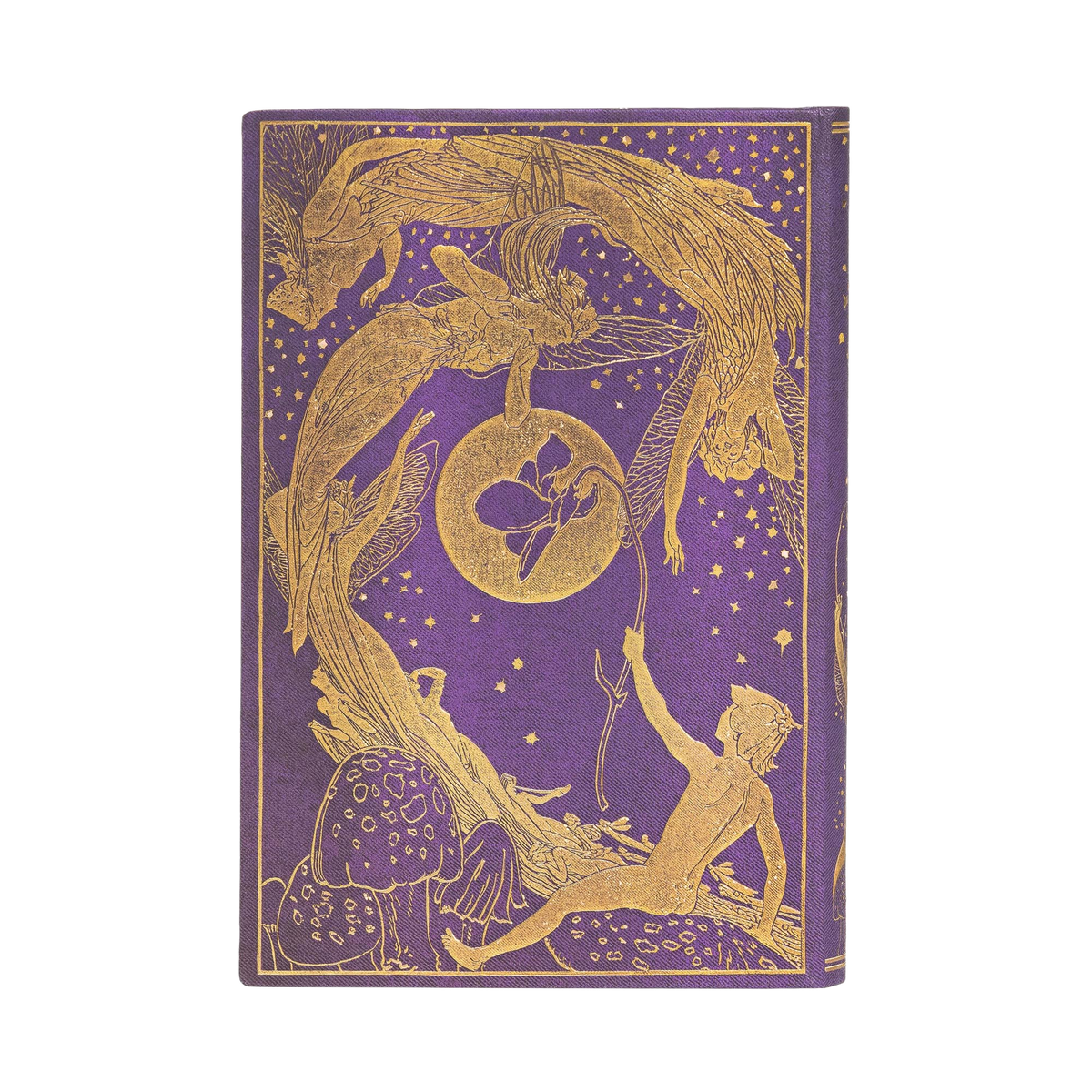 Paperblanks Violet Fairy Mini Hardback Journal – Plain, 176 Pages – back cover