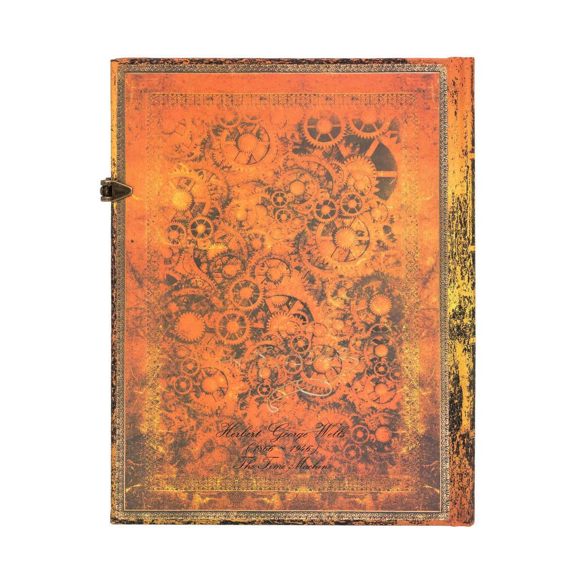 Paperblanks H.G. Wells’ 75th Anniversary Ultra Hardback Journal – Lined, 144 Pages – back cover