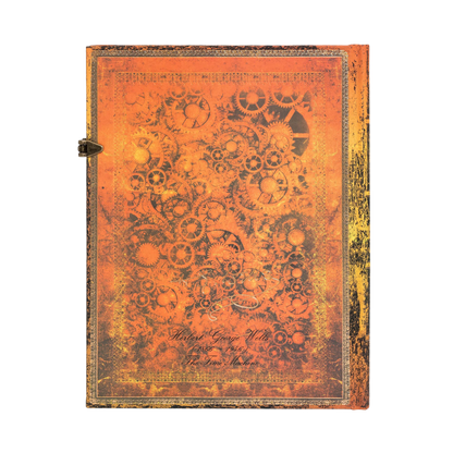 Paperblanks H.G. Wells’ 75th Anniversary Ultra Hardback Journal – Lined, 144 Pages – back cover
