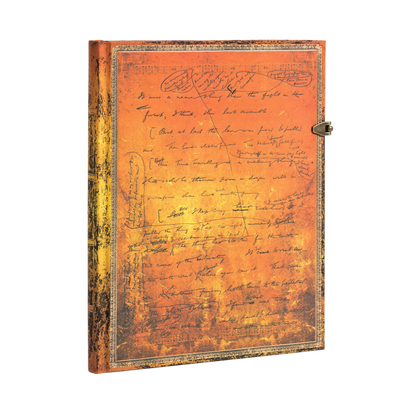 Paperblanks H.G. Wells’ 75th Anniversary Ultra Hardback Journal – Plain, 144 Pages – angled view