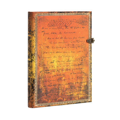 Paperblanks H.G. Wells’ 75th Anniversary Midi Hardback Journal – Plain, 240 Pages – angled view
