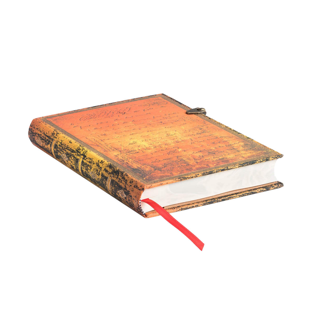 Paperblanks H.G. Wells’ 75th Anniversary Midi Hardback Journal – Plain, 240 Pages – page edge