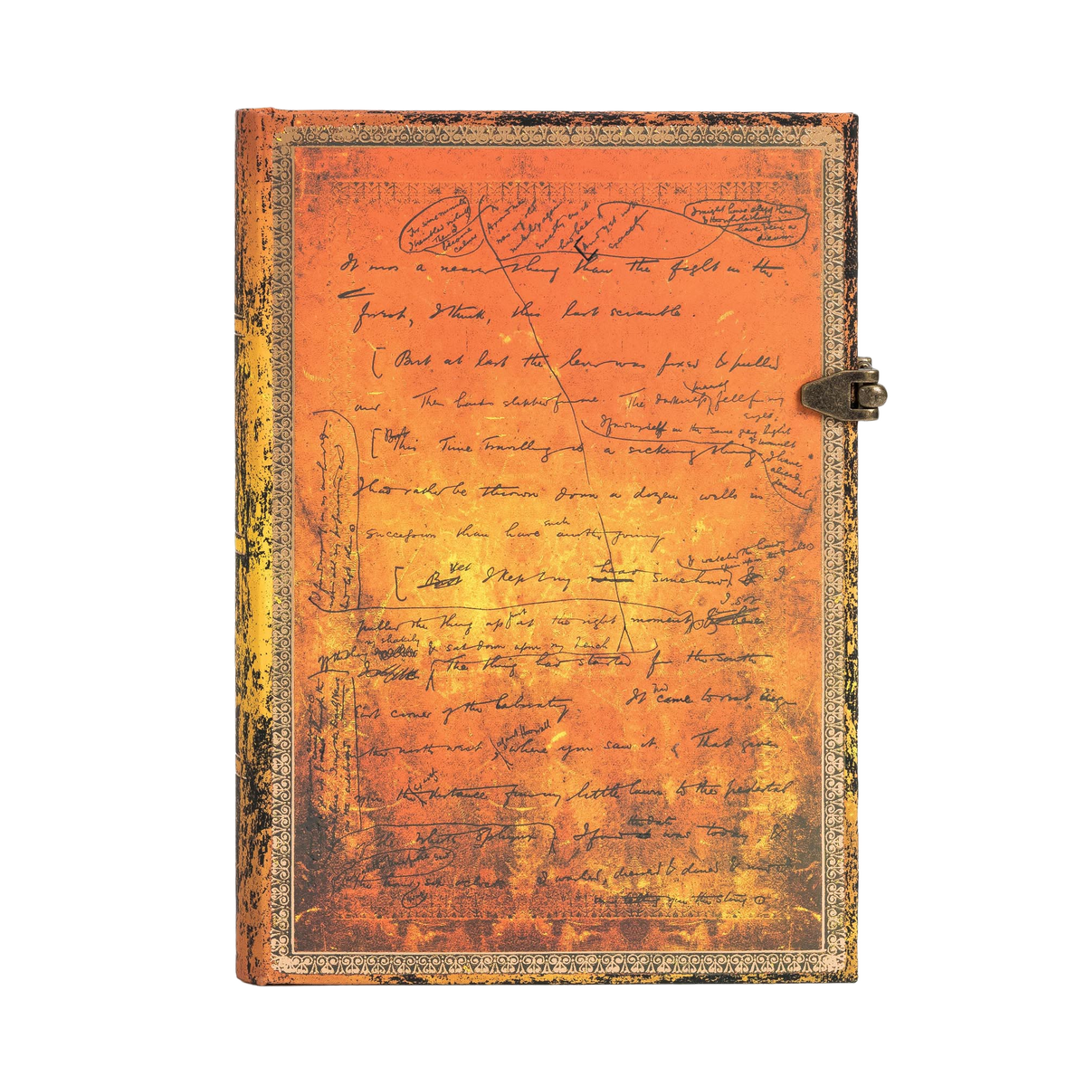 Paperblanks H.G. Wells’ 75th Anniversary Midi Hardback Journal – Plain, 240 Pages – front cover