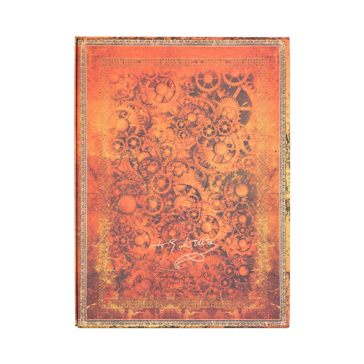 Paperblanks H.G. Wells’ 75th Anniversary Manuscript Box – back view