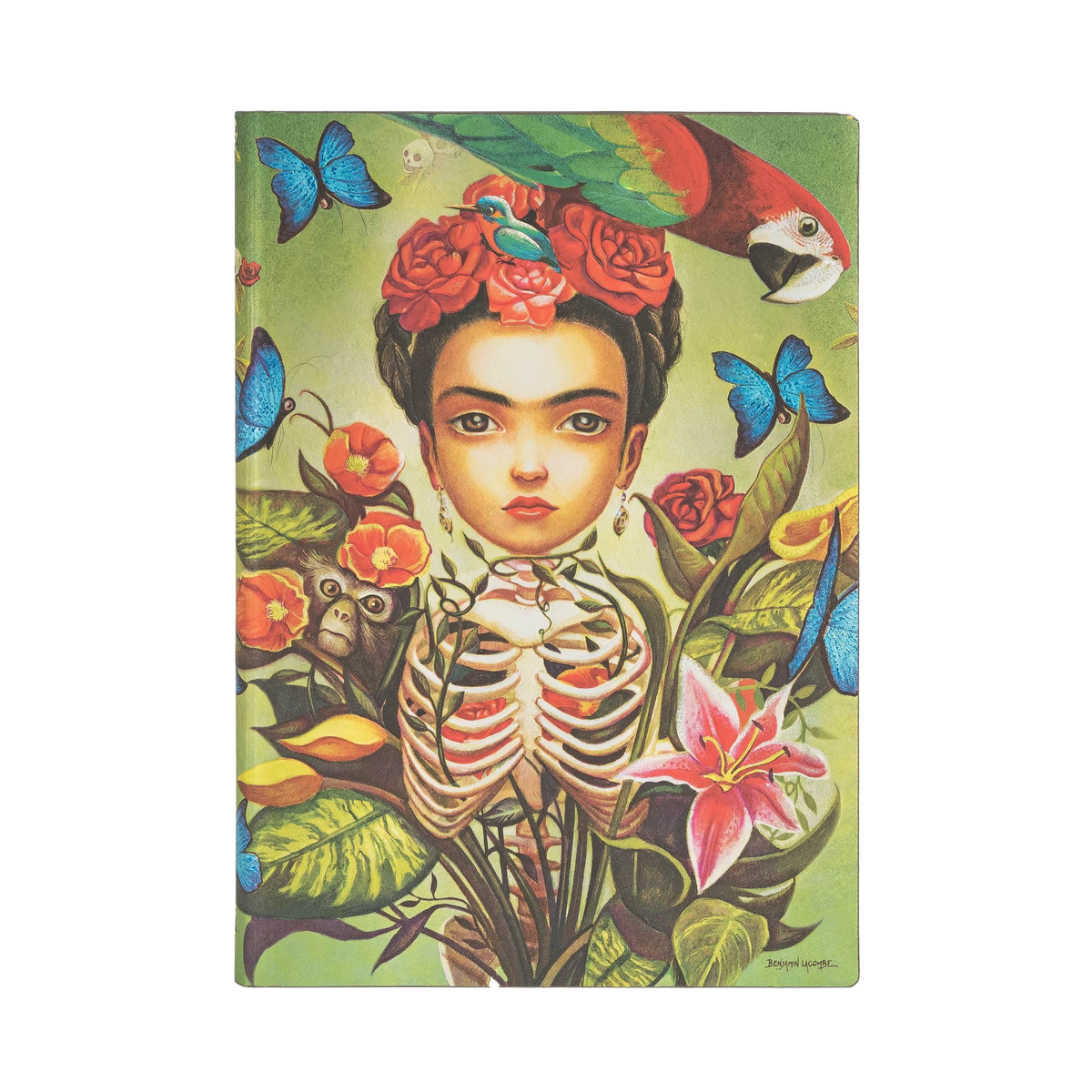 Paperblanks Esprit de Lacombe Midi Softback Flexi Journal – Lined, 176 Pages – front cover