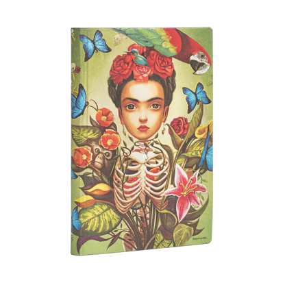 Paperblanks Esprit de Lacombe Mini Softback Flexi Journal – Lined, 208 Pages – angled view