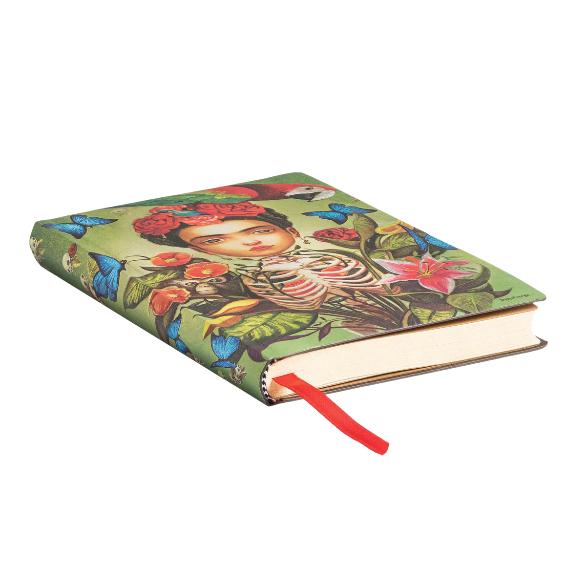 Paperblanks Esprit de Lacombe Mini Softback Flexi Journal – Lined, 208 Pages – page edge