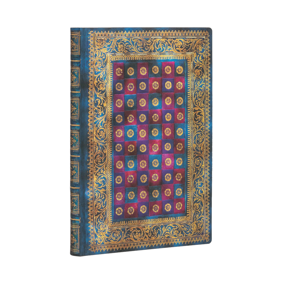 Paperblanks Celeste Mini Softback Flexi Journal – Lined, 208 Pages – angled view