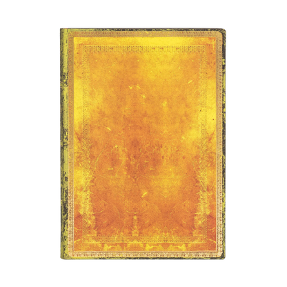 Paperblanks Ochre Midi Softback Flexi Journal – Lined, 176 Pages – front cover
