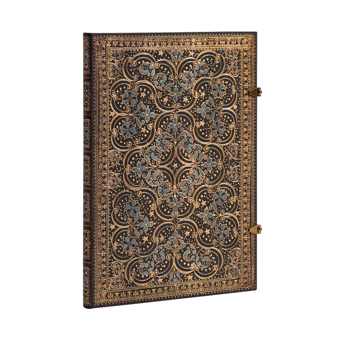 Paperblanks Restoration Grande Hardback Journal – Plain, 128 Pages – angled view
