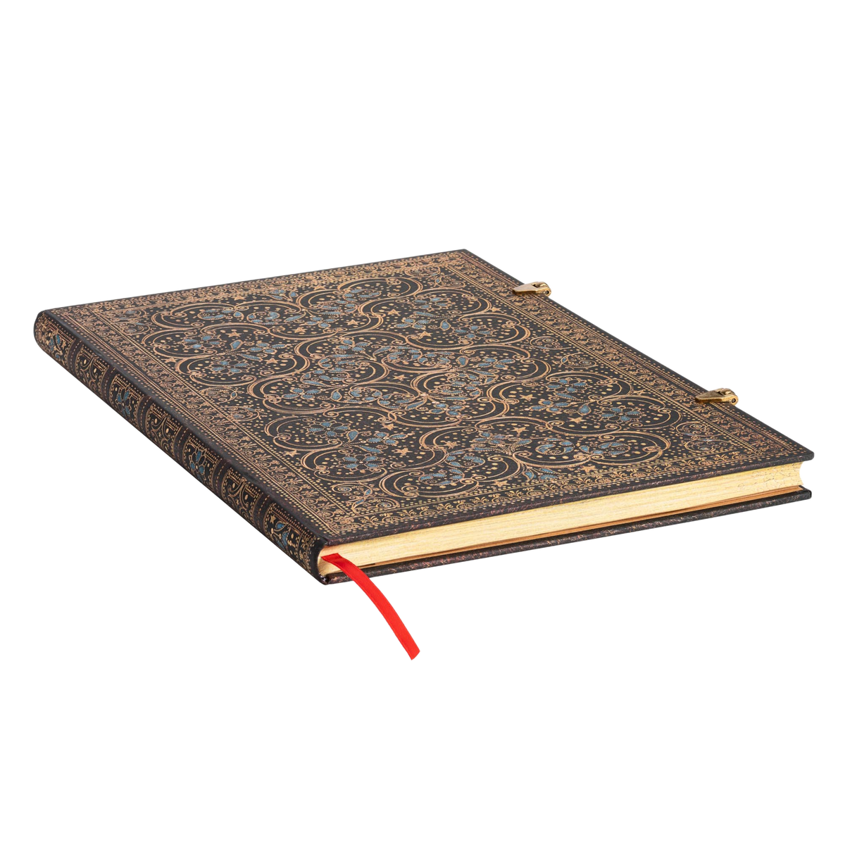 Paperblanks Restoration Grande Hardback Journal – Plain, 128 Pages – page edge