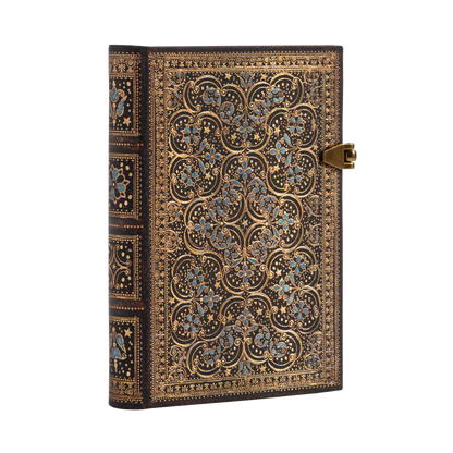 Paperblanks Restoration Mini Hardback Journal – Lined, 240 Pages – angled view