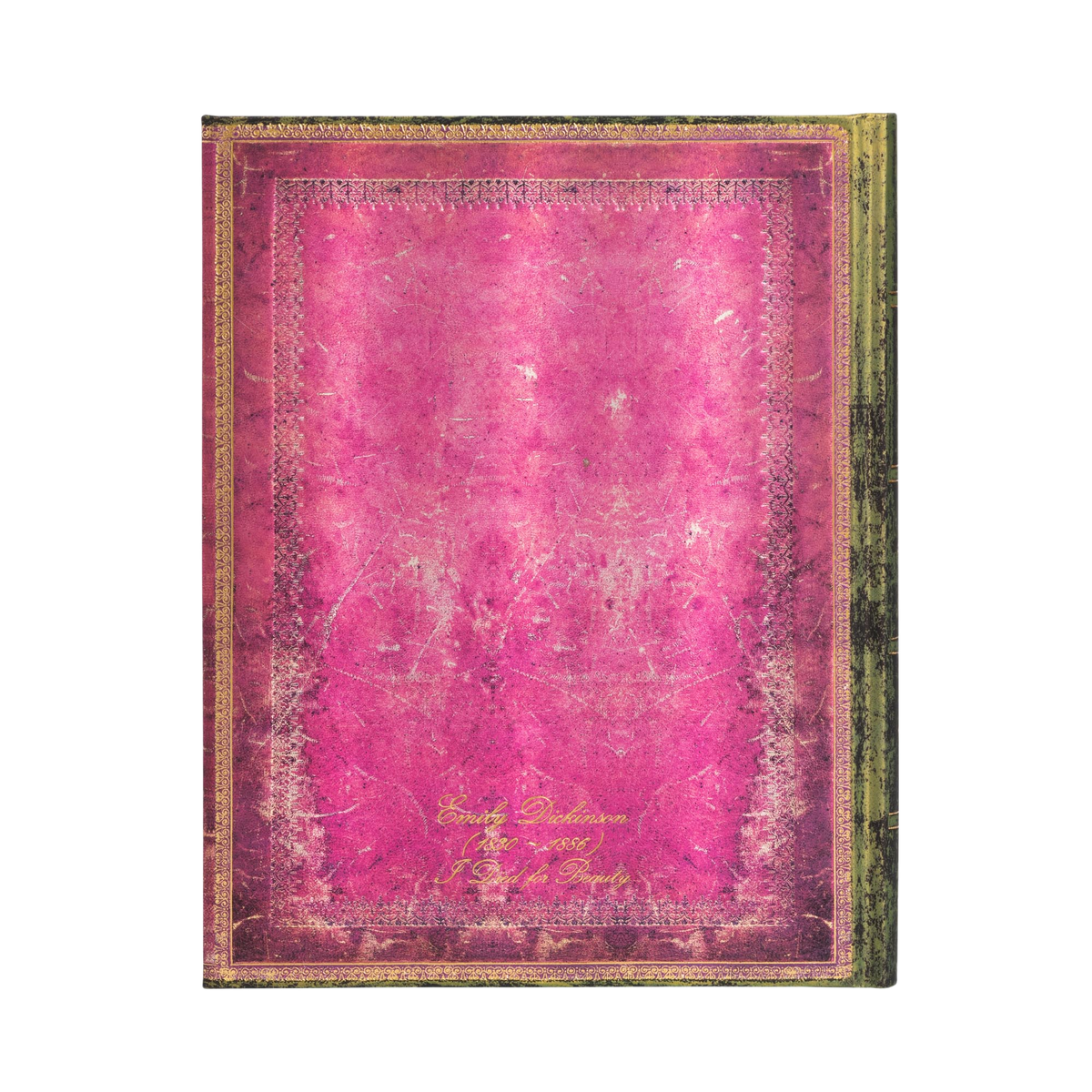 Paperblanks Emily Dickinson, I Died for Beauty Ultra Hardback Journal – Plain, 144 Pages – back cover