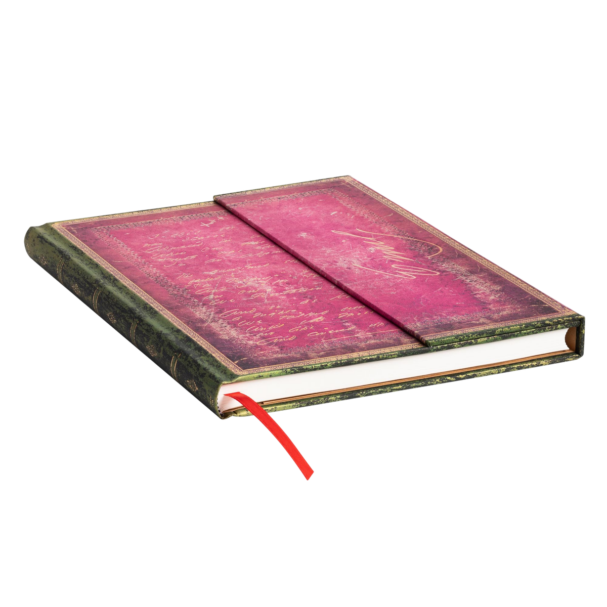 Paperblanks Emily Dickinson, I Died for Beauty Ultra Hardback Journal – Plain, 144 Pages – page edge