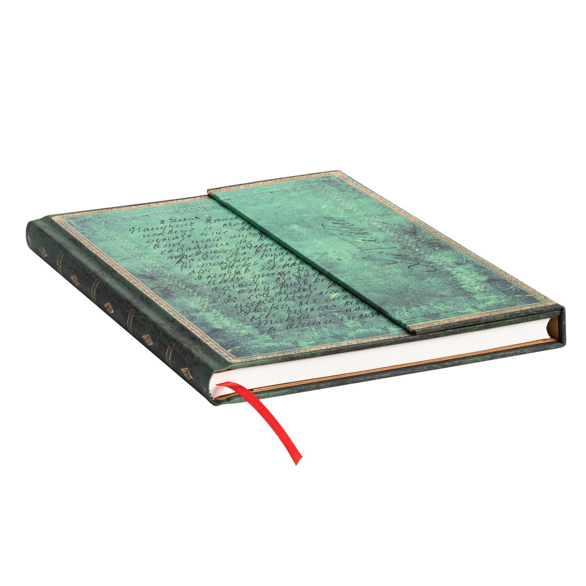 Paperblanks Tolstoy, Letter of Peace Ultra Hardback Journal – Lined, 144 Pages – page edge