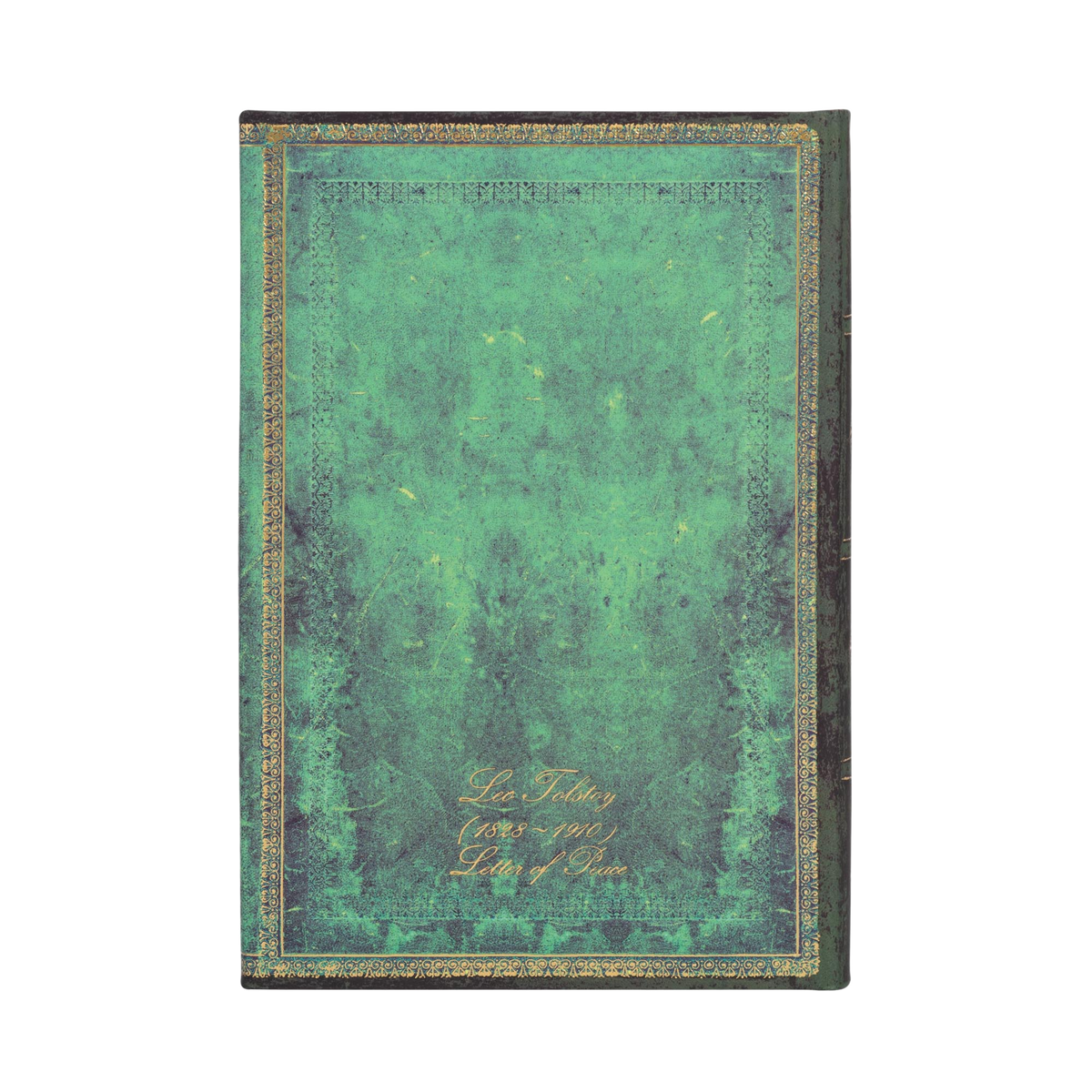 Paperblanks Tolstoy, Letter of Peace Mini Hardback Journal – Lined, 176 Pages – back cover