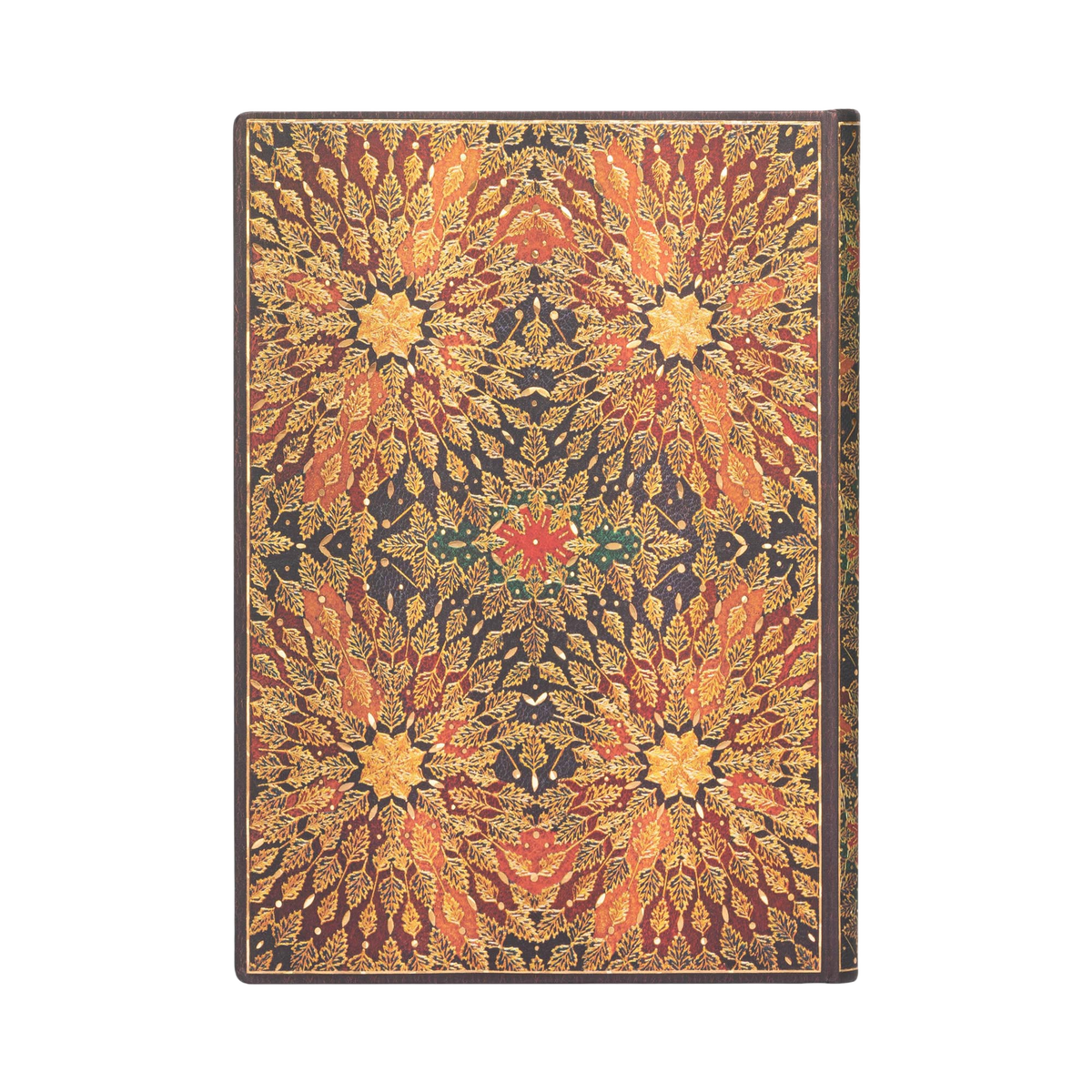 Paperblanks Fire Flowers Midi Hardback Address Book – 144 Pages – back cover