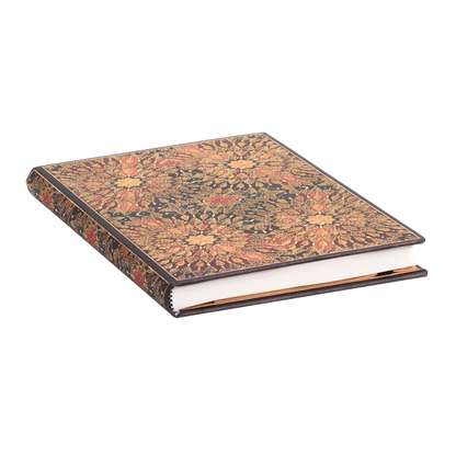 Paperblanks Fire Flowers Midi Hardback Address Book – 144 Pages – page edge