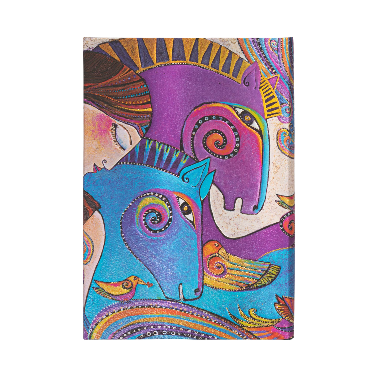 Paperblanks Maria and Mares Mini Hardback Journal – Lined, 176 Pages – back cover
