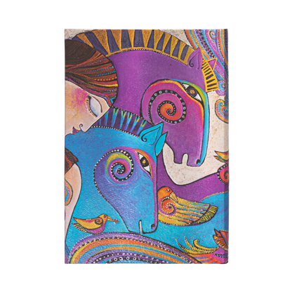 Paperblanks Maria and Mares Mini Hardback Journal – Lined, 176 Pages – back cover