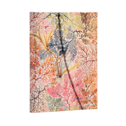 Paperblanks Anemone Midi Hardback Journal – Lined, 144 Pages – angled view