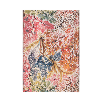 Paperblanks Anemone Mini Hardback Journal – Lined, 176 Pages – back cover