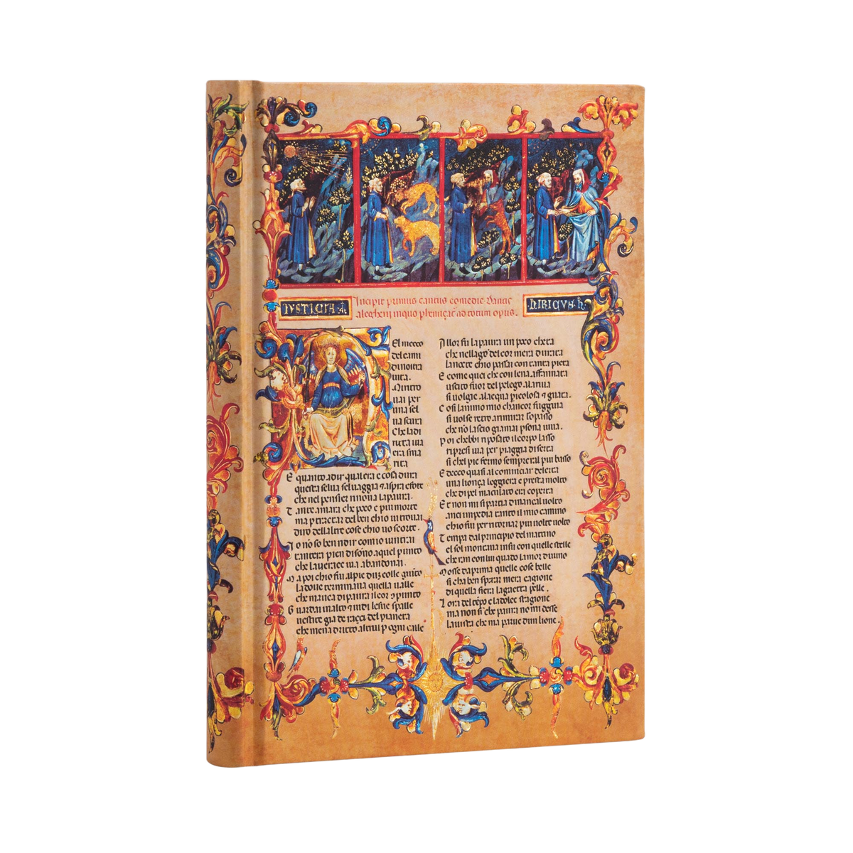 Paperblanks Inferno Midi Hardback Journal – Lined, 144 Pages – angled view