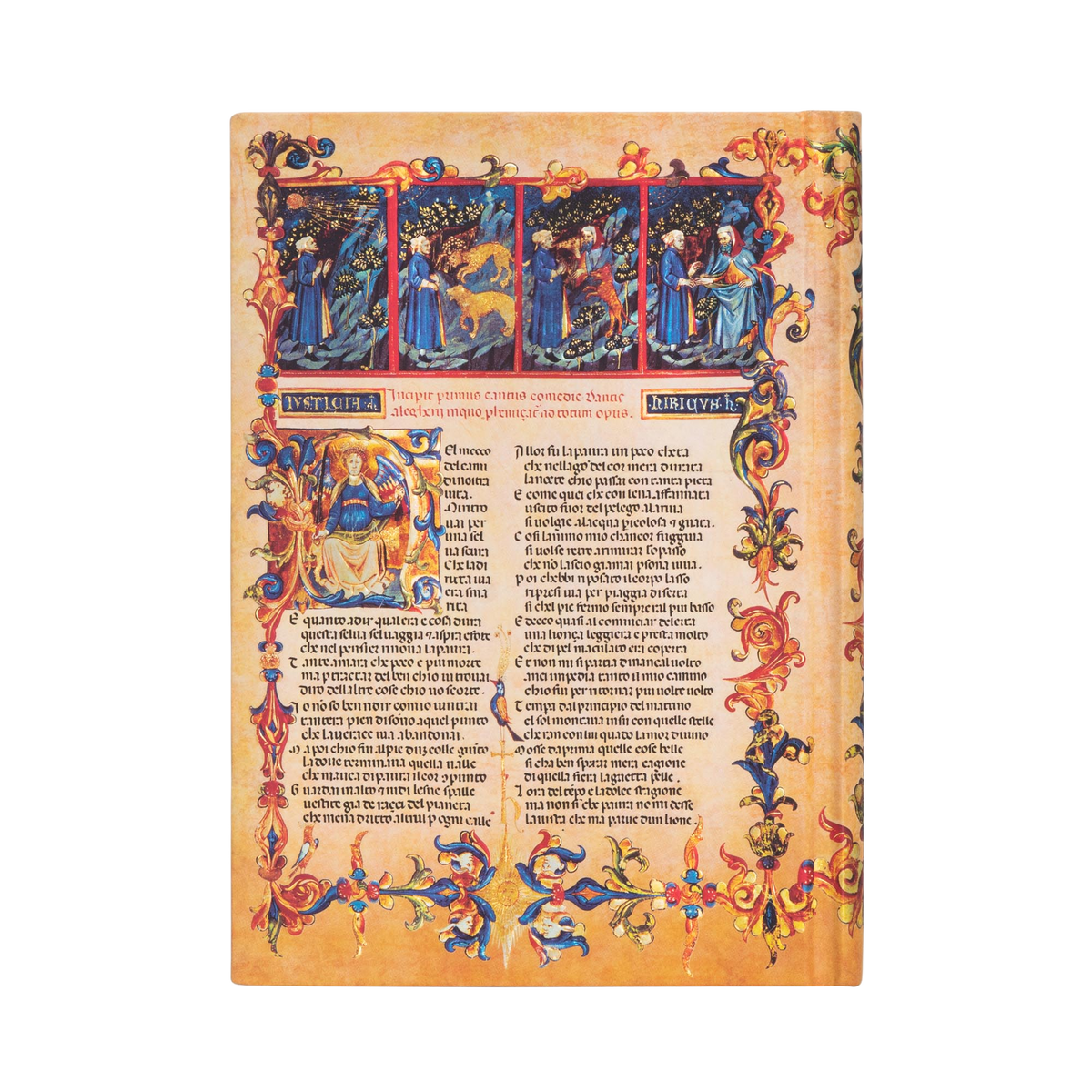 Paperblanks Inferno Midi Hardback Journal – Lined, 144 Pages – back cover