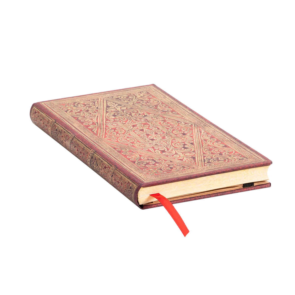 Paperblanks Golden Pathway Slim Hardback Journal – Lined, 176 Pages – page edge