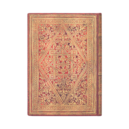 Paperblanks Golden Pathway Midi Hardback Journal – Lined, 144 Pages – back cover