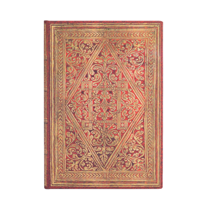 Paperblanks Golden Pathway Midi Hardback Journal – Lined, 144 Pages – front cover