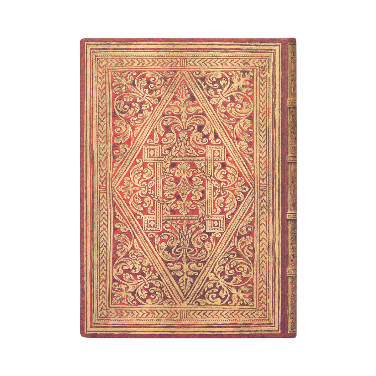 Paperblanks Golden Pathway Midi Hardback Journal – Plain, 144 Pages – back cover