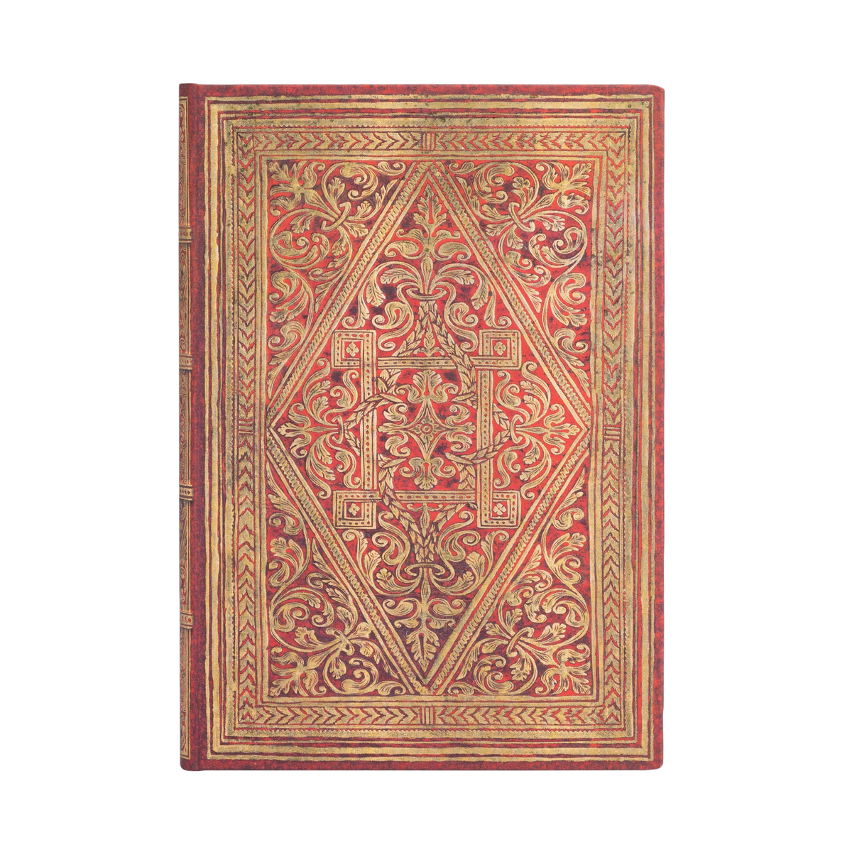 Paperblanks Golden Pathway Midi Hardback Journal – Plain, 144 Pages – front cover