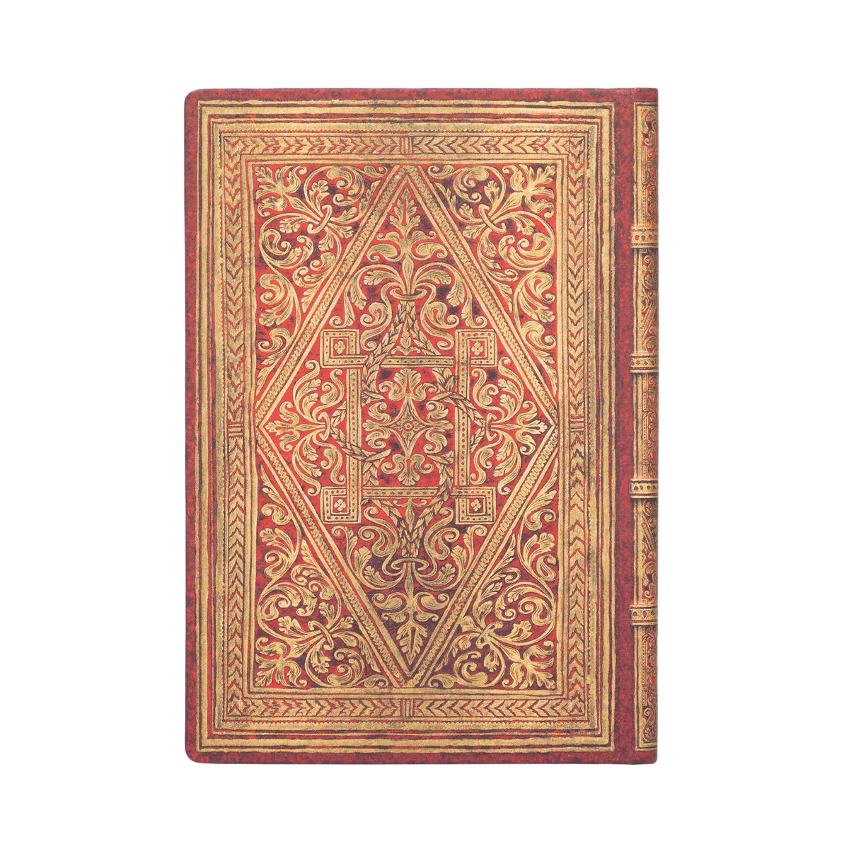 Paperblanks Golden Pathway Mini Hardback Journal – Lined, 176 Pages – back cover