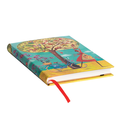 Paperblanks Autumn Apples Midi Hardback Journal – Lined, 144 Pages – page edge