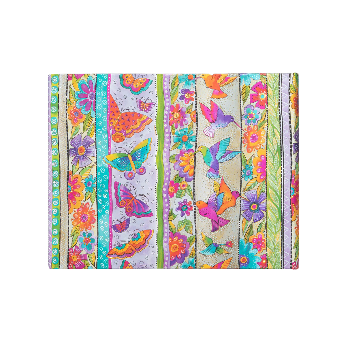 Paperblanks Hummingbirds & Flutterbyes Hardback Guest Book – Plain, 144 Pages – back cover