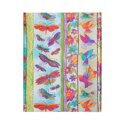 Paperblanks Hummingbirds & Flutterbyes Ultra Hardback Journal – Lined, 144 Pages – back cover