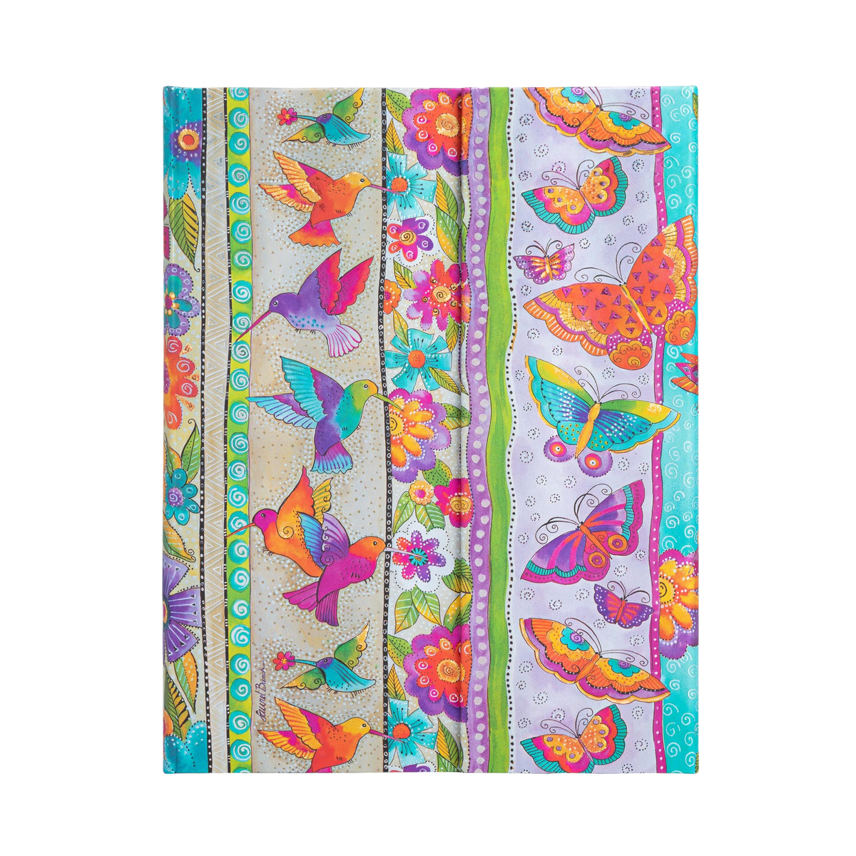 Paperblanks Hummingbirds & Flutterbyes Ultra Hardback Journal – Lined, 144 Pages – front cover